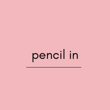 pencil inの英語表現の意味は？使い方や例文もまとめて紹介