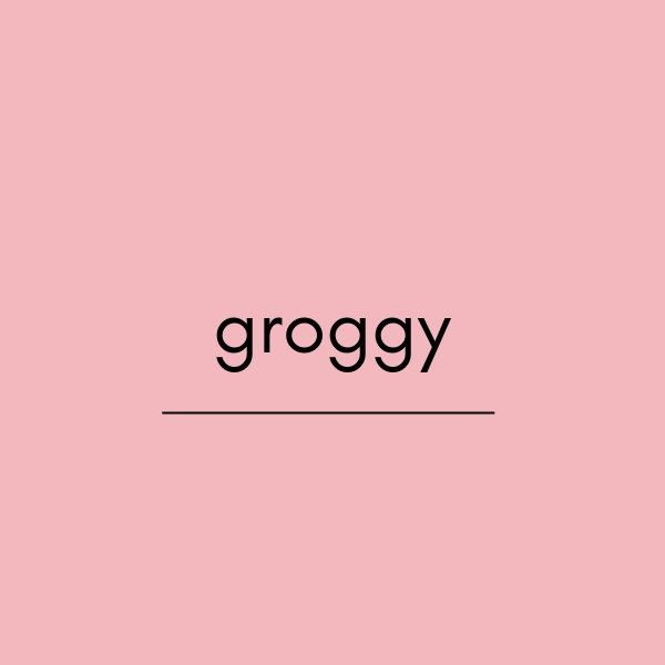英単語_groggy